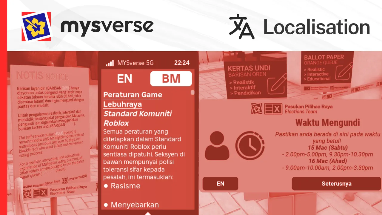 Making MYSverse more accessible via localisation